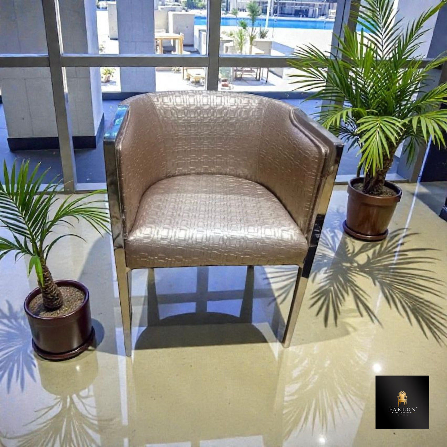 FHC Leather Accent Chair