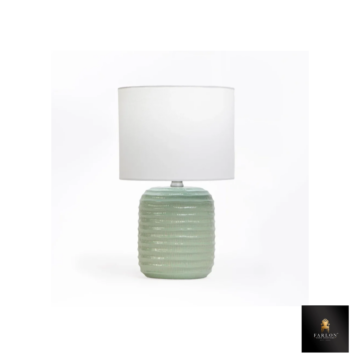 FHC CERAMIC BASE TABLE LAMP