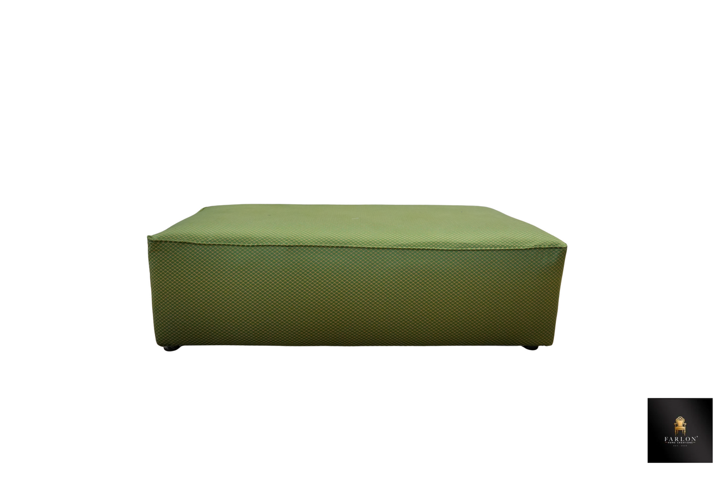 FHC Modern Green Ottoman