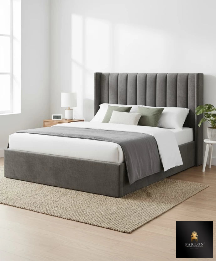 FHC Panel Sleigh Bed Frame