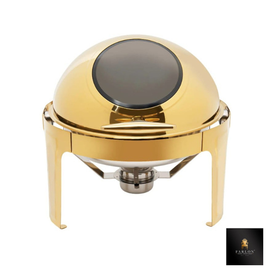 FHC Gold Rounded Chaffing Dish