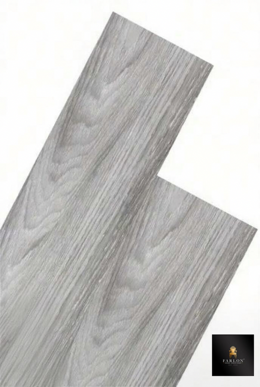 FHC Grey Oak Vinyl Flooring 10 pieces