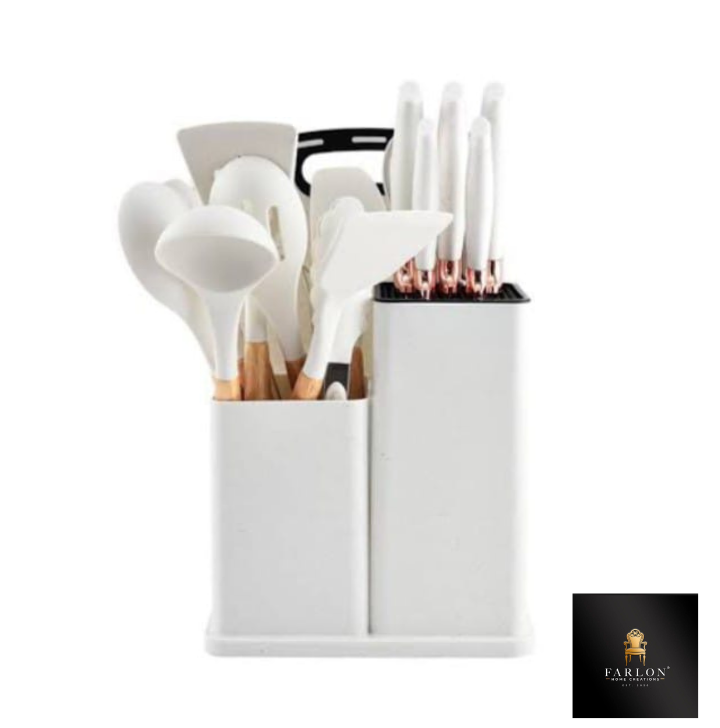 FHC 19 Piece Silicone Utensils