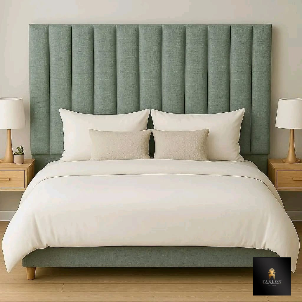 FHC Sage Vertical Panel Headboard and Sleigh Bed