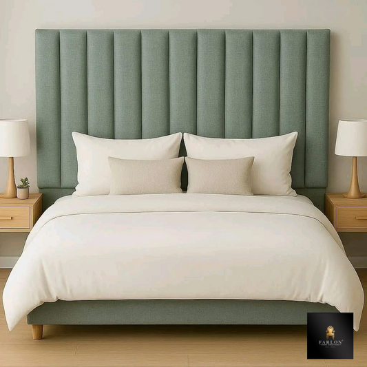 FHC Sage Vertical Panel Headboard and Sleigh Bed