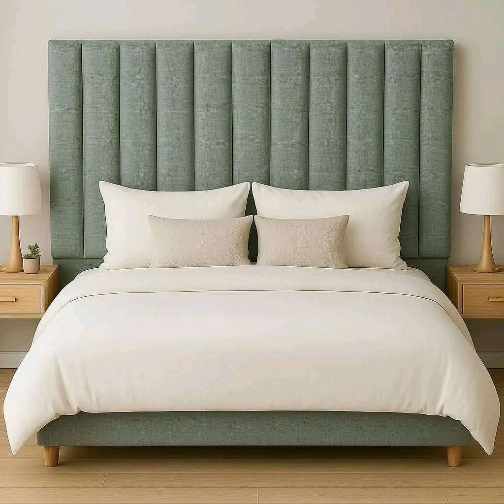 FHC Sage Vertical Panel Headboard and Sleigh Bed