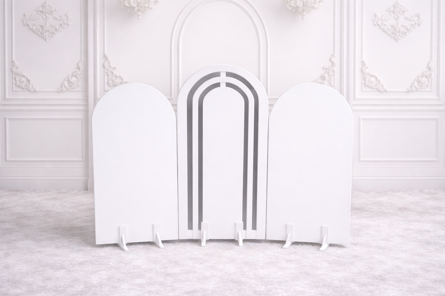 FHC 3 PIECE WHITE BACKDROP FOR HIRE