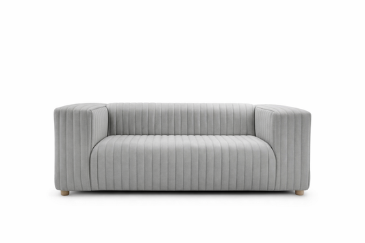 FHC Modern Minimalist Panel Tufted Couch